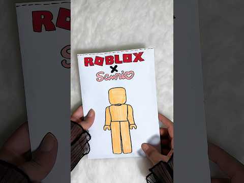 Roblox & Sanrio 🎀 Blind Bag #blindbag #asmr #squishy #roblox #sanrio #unboxing #craft