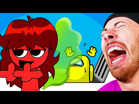 SPRUNKI vs MINI CREWMATE! (Funny Animations)