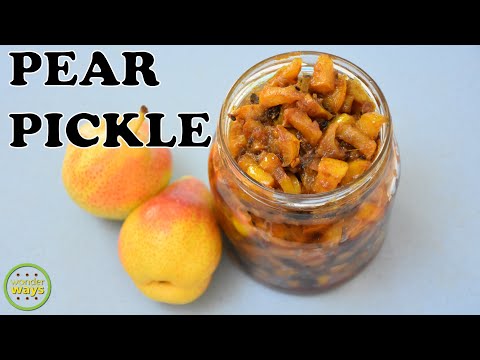 Make This AMAZING Homemade 🍐🍐Pear Pickle in 10 Minutes!