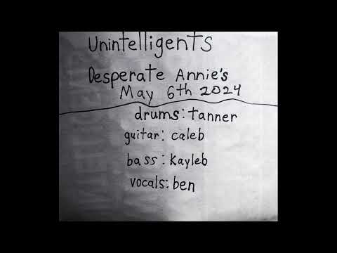 Unintelligents at Desperate Annie's Saratoga Springs, NY May 6th 2024 punk hardcore