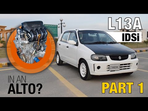 Honda L13A iDSI Engine Swap into an HA12 ALTO