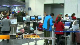 O'Hare fog causes flight disruptions