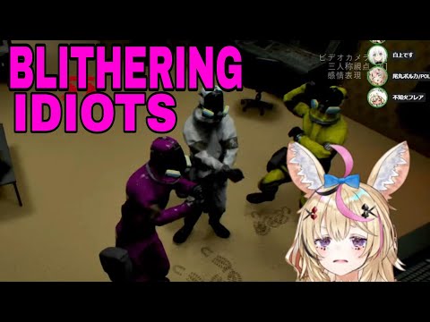 Omaru Polka Suffering For A Bunch Of Blithering Idiots  | Backroom Company [Hololive/Sub]