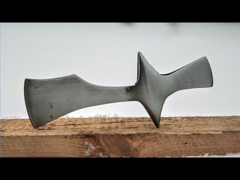 Great Moravian battle axe, how to forge.