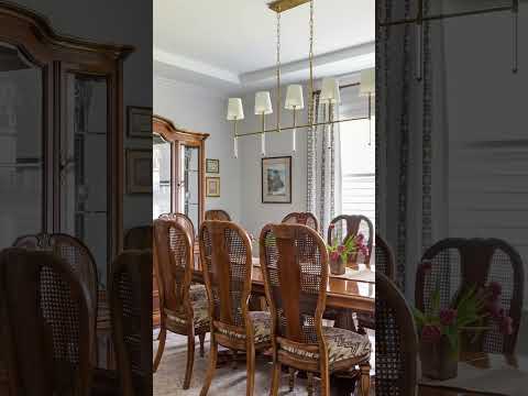 Natural & Elegant Contrast #interiordesign #interiorstyling #homedecor #diningroomdecor