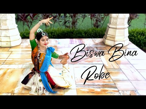 Biswa Bina Robe |Rabindranath Tagore| Srabani Sen |  Dance |Supriti|  #rabindranritya