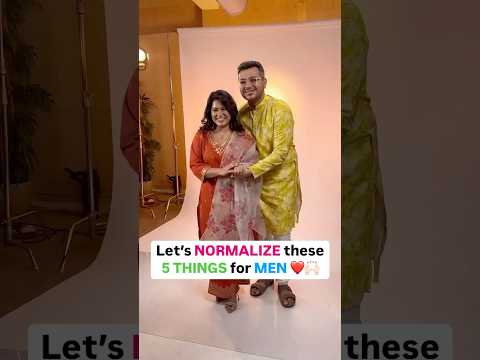 5 Things We Should Normalise for Men 🙋🏻‍♂️♥️🤗🧿 #YtShorts #InternationalMensday #Shorts