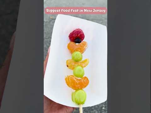 Weekend Vibes: Biggest food festival in New Jersey | Everything I ate 🌭🥟🍬