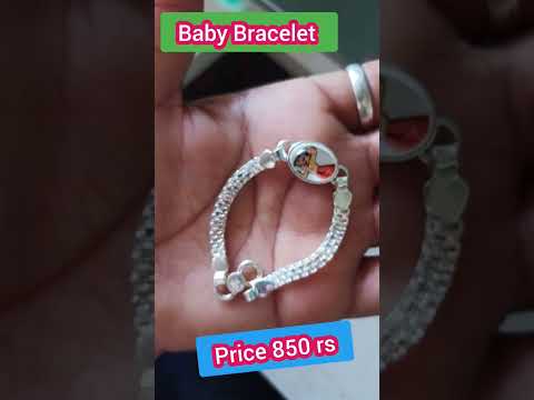 Silver Bracelet For Baby's #bracelet #silverbracelet #shorts