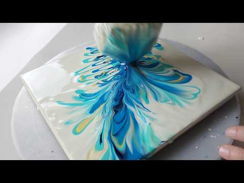 (1000) Big Bag Rolling Dip | Simple Acrylic Pouring | Just Paint and Water | Designer Gemma77