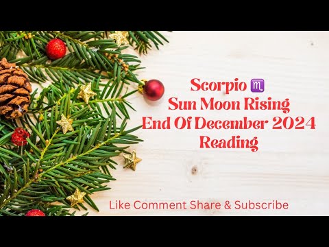 Scorpio ♏️ 12/26 Late ⏰ Night Reading Bonus “What You Need To Know Right Now”