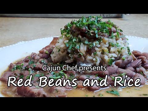 Cajun Chef Red Beans and Rice (A MUST SEE New and Improved Recipe)