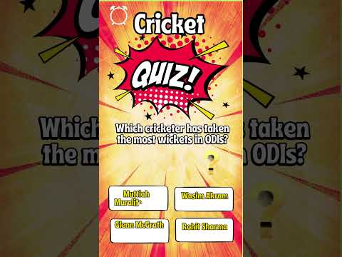 Ultimate Cricket Trivia Quiz