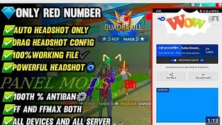 Ob47 update Auto headshot config file free fireaimbot+aimlock | Headshot config file free fire💯