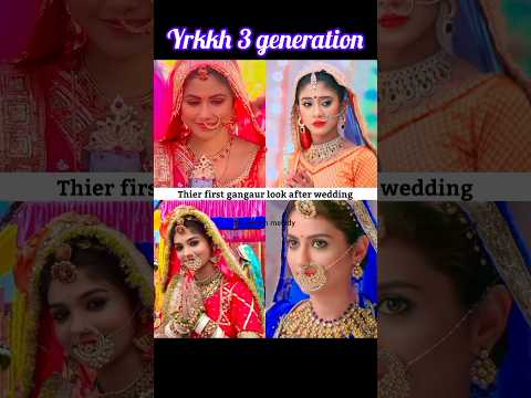 #yrkkh 3rd generation 💞#shorts #ytshorts #trending #naira #akshu #akshara