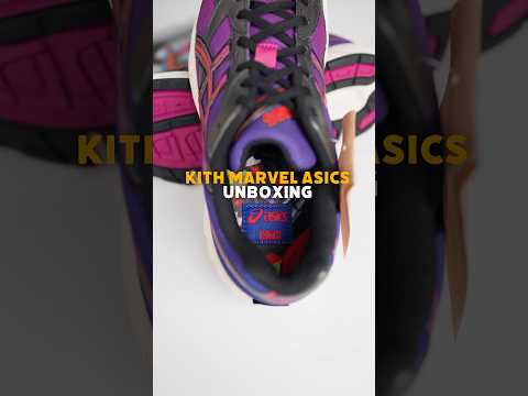 Kith Marvel Asics Villians Unboxing⚡️