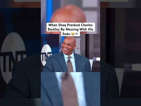 Shaq Pranked Barkley By Messing With His Soda