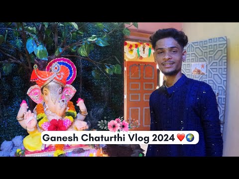 Ganesh Chaturthi Vlog / Bappa Aale 2024 / Village Vlog / Bappa Aagman 2024 / Hrutik kadam