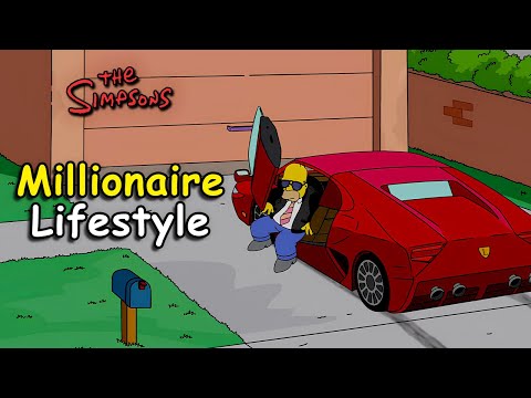 What Happens When Homer Drives A Lamborghini? | The Simpsons Recap