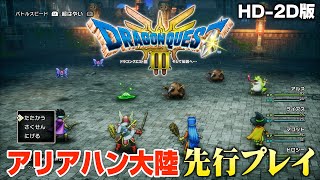 HD-2D版『ドラゴンクエストIII』アリアハン大陸を先行プレイ