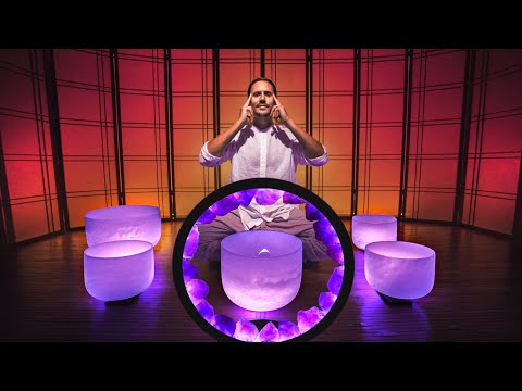 Enter the Mental Realm Sound Bath  |  Vibrational Gateway  |  Quartz Crystal Singing Bowls