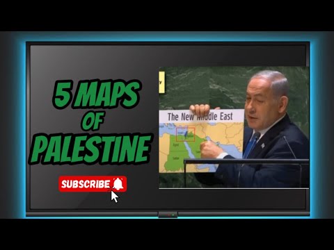 Five Maps that tell the story of Palestine.