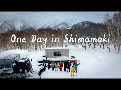 One Day in Shimamaki, catski experience in Hokkaido | 在北海道岛牧村雪猫滑雪