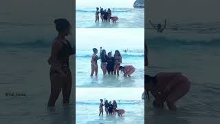 Ahana krishna hansika krIshna sisters bikini in beach #bikini #hansikakrishna #ahanakrishna