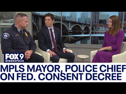 Minneapolis Mayor Frey and Minneapolis Police Chief O'Hara on federal consent decree