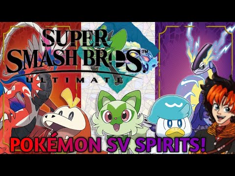 Smash News: Pokémon Scarlet and Violet Spirits Coming to Smash Bros. Ultimate!