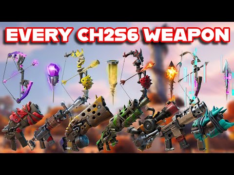 (Regretfully) Ranking EVERY CHAPTER 2 SEASON 6 WEAPON In FORTNITE HISTORY From WORST To BEST