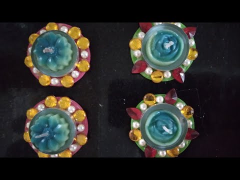 Diwali Special Decorative Floating Diyas | Art & Crochet Gallery | #Diwalispecialdiyas