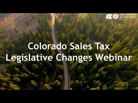 Sales Tax Legislative Changes 2023