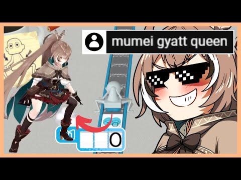 Mumei got the GYATT