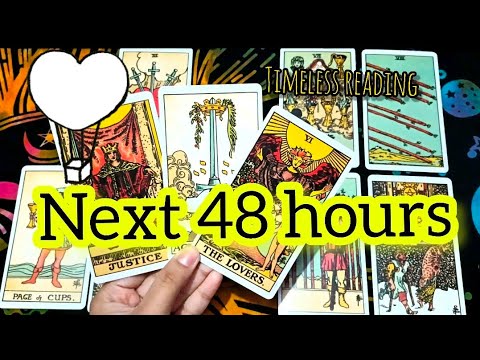 Next 48 hours ✨|Timeless tarot reading 💜|hindi tarot reading ❤️💗💜|collective reading 💗