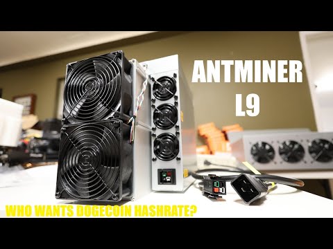 Unboxing and Setting Up The Antminer L9! The Best Dogecoin Miner for 2025