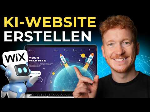 Wix Website erstellen mit KI - Wenn Webseiten Sich Selbst Erstellen 🤖 (Wix Tutorial 2025)