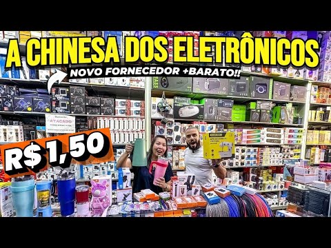 25 de MARÇO ELETRÔNICOS | NOVO FORNECEDOR DE IMPORTADOS +BARATO QUE ELETRÔNICOS No BRÁS ATACADO SP