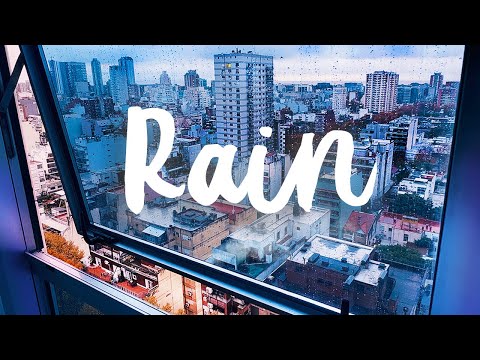 Rain Sound, Buenos Aires — Rain On Window: Sound for Sleeping【4K】 😴☔️