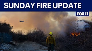 LIVE UPDATES: Palisades Fire Sunday afternoon update