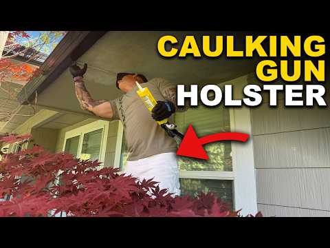 Introducing the Spider Tools Caulking Gun Holster: A Game Changer for Professionals!