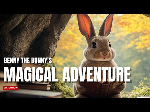 Benny the Bunny’s Magical Adventure | Animated Cartoon Story for Kids