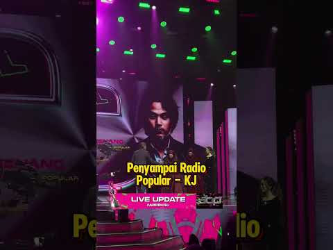 Detik KJ Di Umum Sebagai Pemenang "Penyampai Radio Popular"! 😎