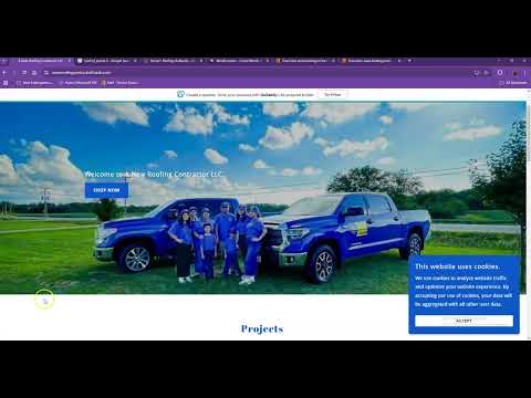 Website Analysis Video for A New Roofing Contractor