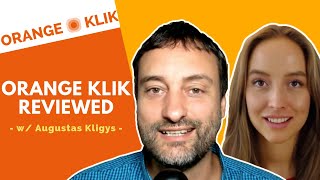 Orange Klik Review w/ Augustas Kligys | Amazon Seller Events & Seller Tool Demos