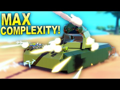 We Built MAX COMPLEXITY TANKS for 1v1 Battle!