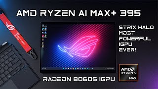 The Most Powerful iGPU Ever! ROG Flow Z13 AMD Strix Halo Hands On