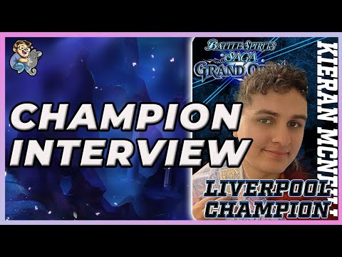 Liverpool Grand Open Winner Interview w/ Kieran McNeill ! | Battle Spirits Saga Aquatic Invaders