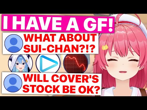 Chat Reacts Hilariously When Miko Claims To Have A GF (Sakura Miko / Hololive) [Eng Subs]