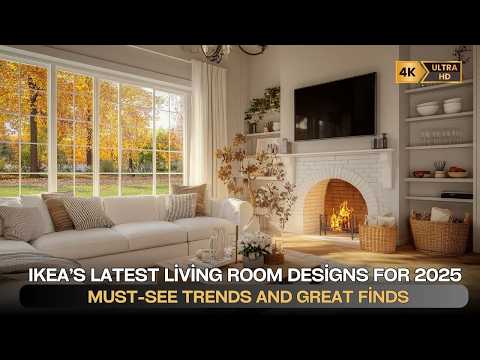 IKEA’s Latest Living Room Designs for 2025: Must-See Trends and Great Finds